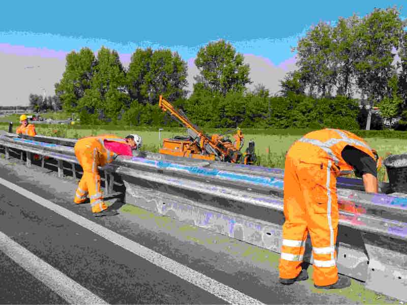 Provincie Flevoland plaatst innovatieve ‘geluidvangrails’ om geluidsoverlast te beperken