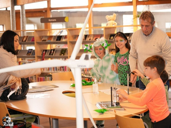 Gi-Ga-Groen feest in de bibliotheek