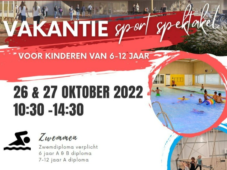 Vakantie Sport Spektakel in de herfstvakantie