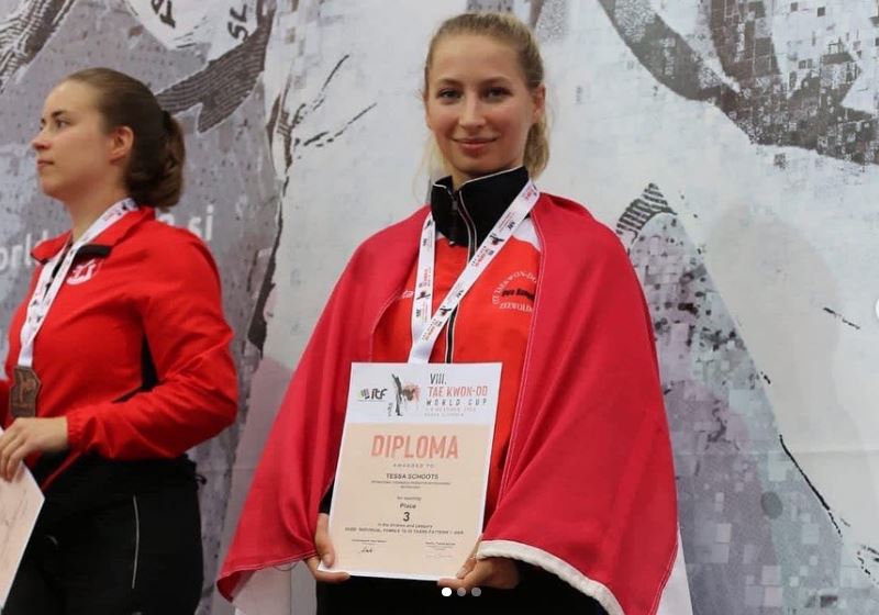 Bronzen medaille voor Tessa Schoots
