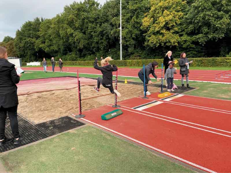 Groepen 3 in beweging tijdens Atletic Movements