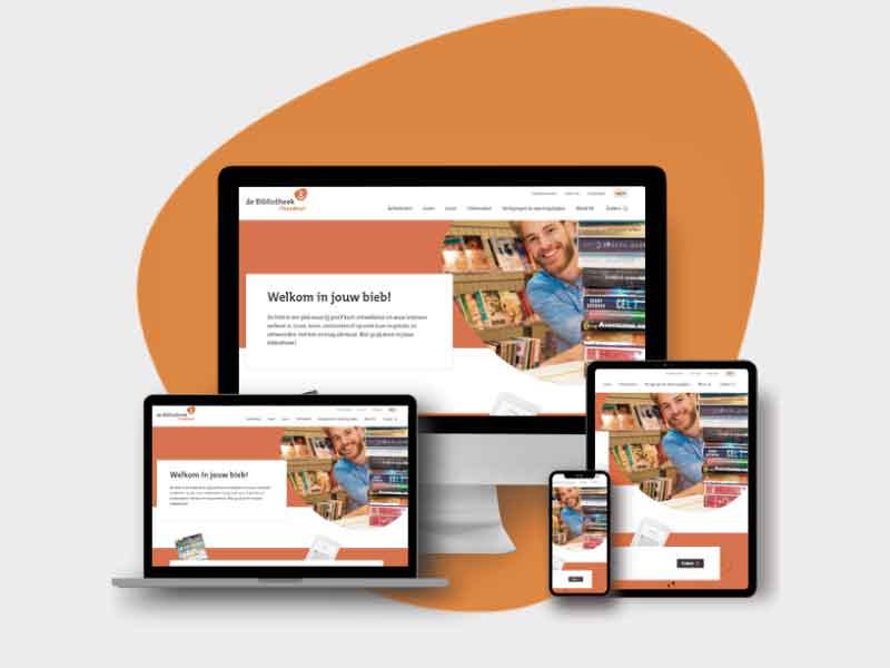 Vernieuwde website FlevoMeer Bibliotheek