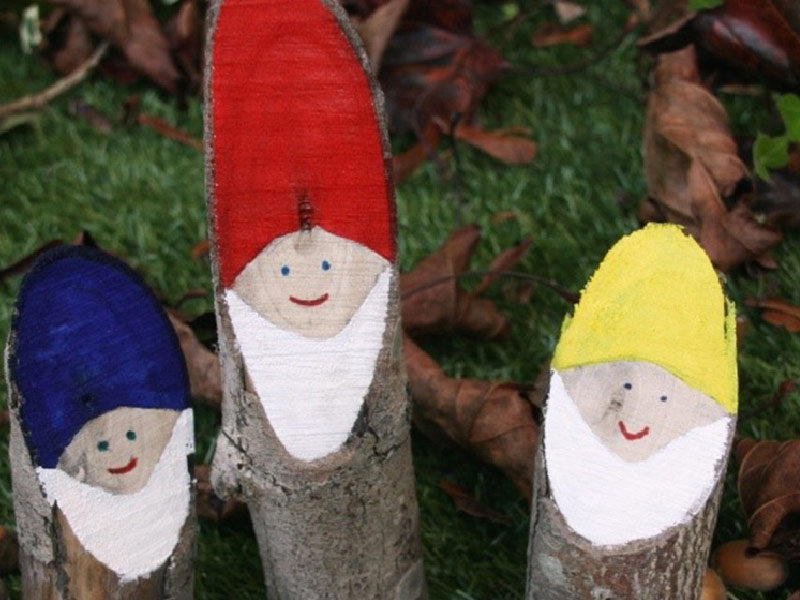 Herfst knutselen met IVN Zeewolde in de Roode Schuur