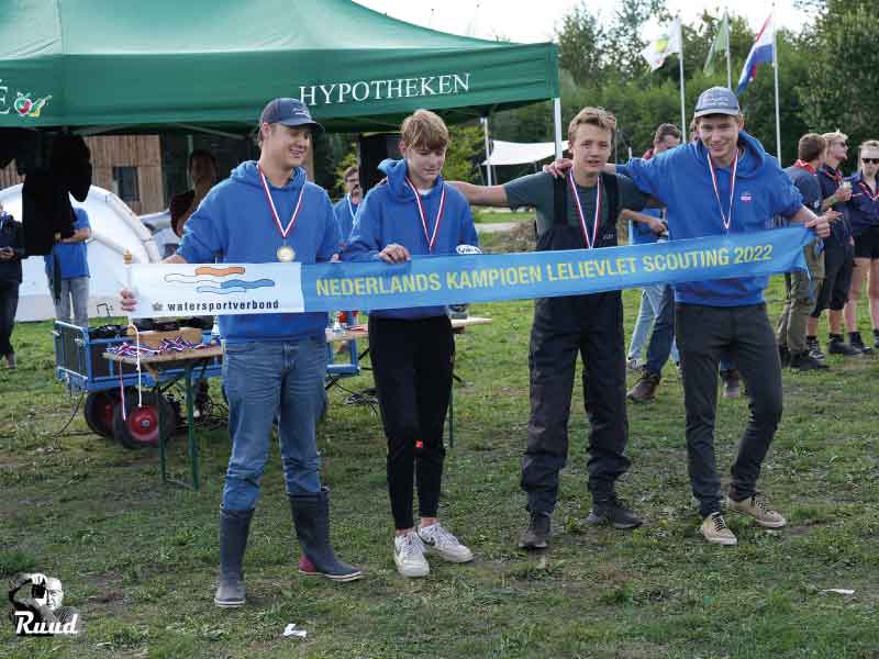 Den Haag, Bergen op Zoom en Reeuwijk winnaars NK Lelievlet zeilen