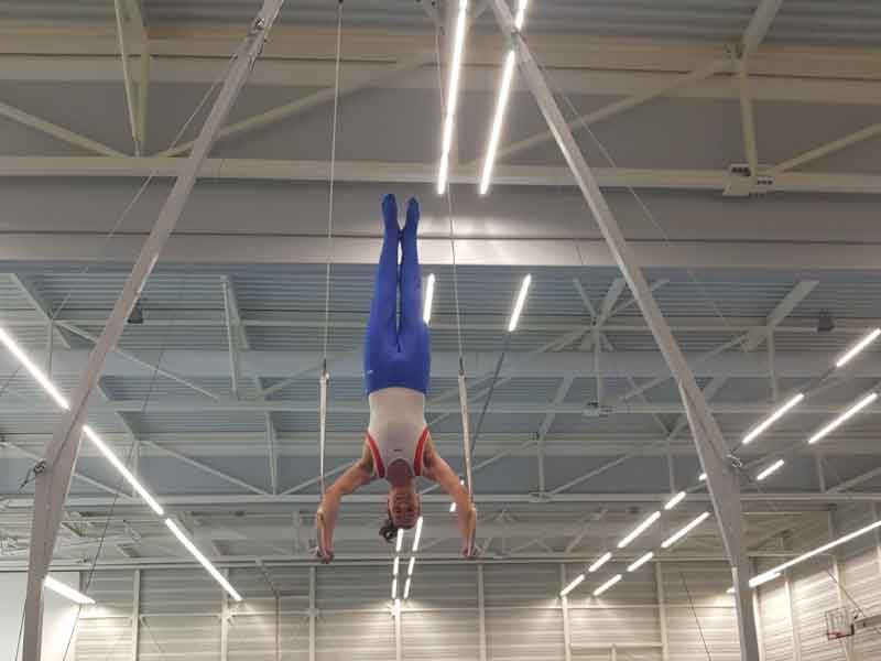 Porteus staat in de ringen waardoor het op z n kop lijkt
