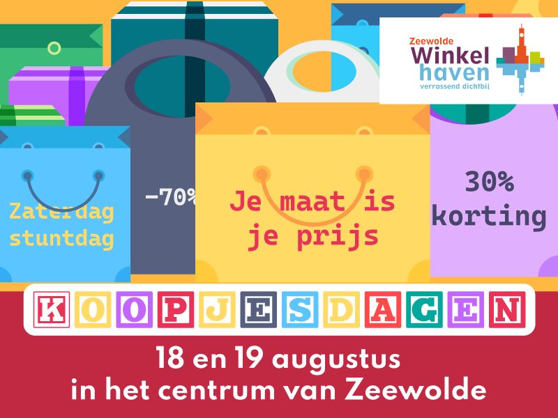 Koopjesdagen in Zeewolde: Twee dagen vol kortingen en productdemonstraties 