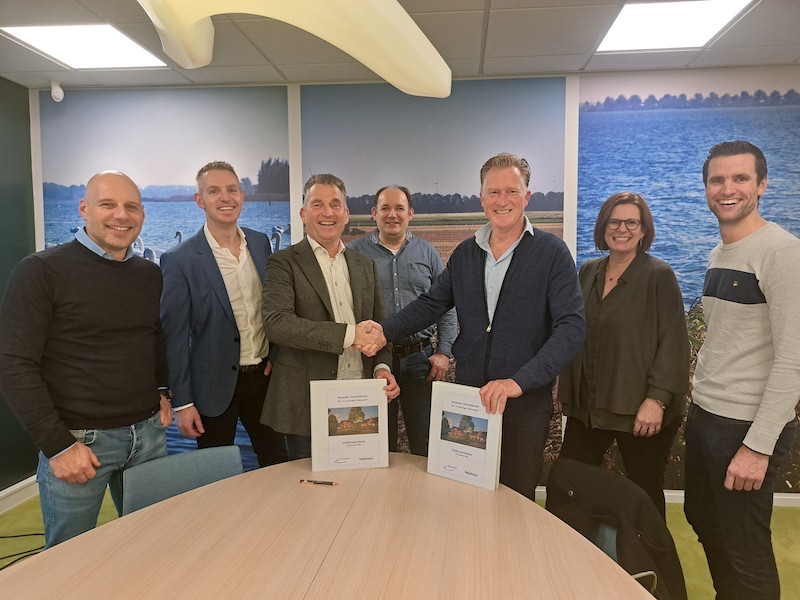 Aanneemovereenkomst Havenkwartier getekend voor de bouw van 47 sociale huurwoningen