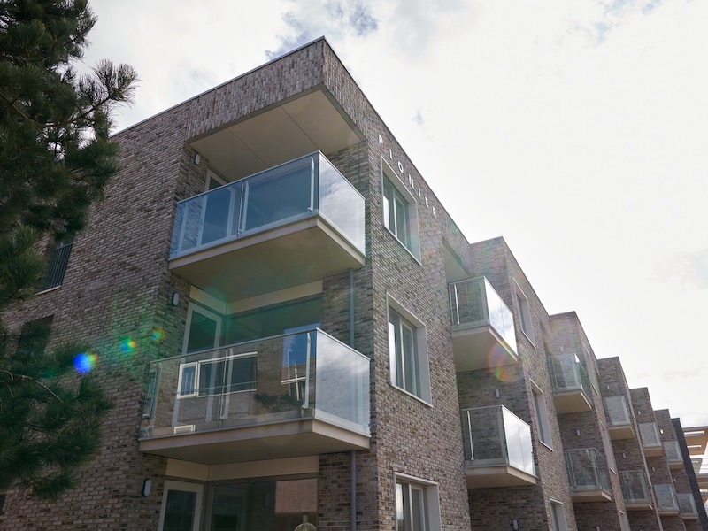 Woonpalet vergroent het centrum met sedumdak Pionier