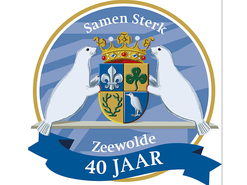 logo 40 jaar Zeewolde