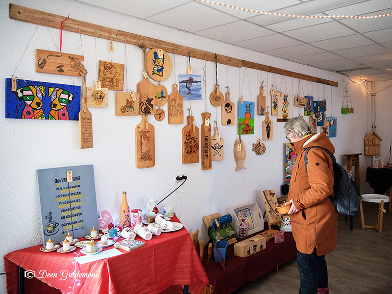 Gezelligheid bij Winterfair Philagilde