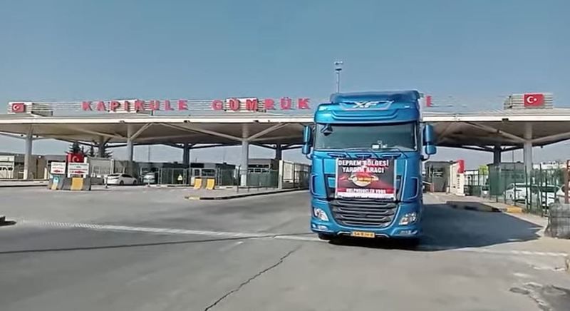 Vrachtwagen met hulpgoederen uit Zeewolde aangekomen in Turkije