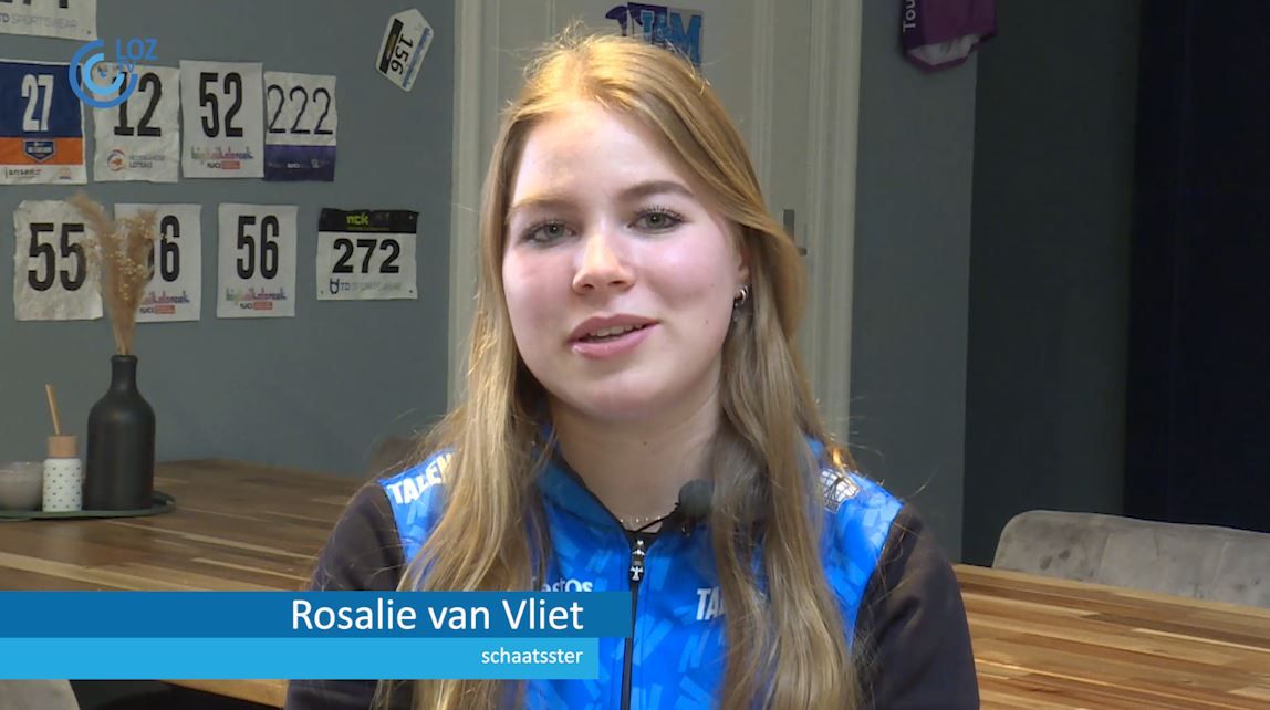 Rosalie van Vliet droomt van goud op de Olympische Spelen