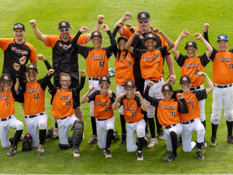 Gerain van der Erve speelt in Polen voor EK Little League