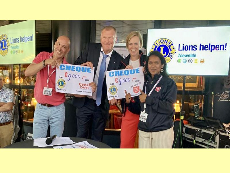 Haringparty Zeewolde grandioos succes met een opbrengst van € 18.000 