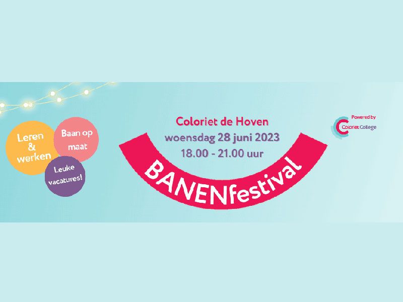 Banenfestival voor de zorg bij Coloriet