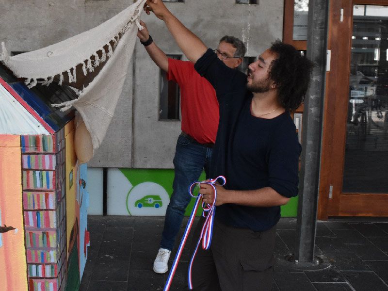 Nieuw kunstwerk onthult in centrum Zeewolde
