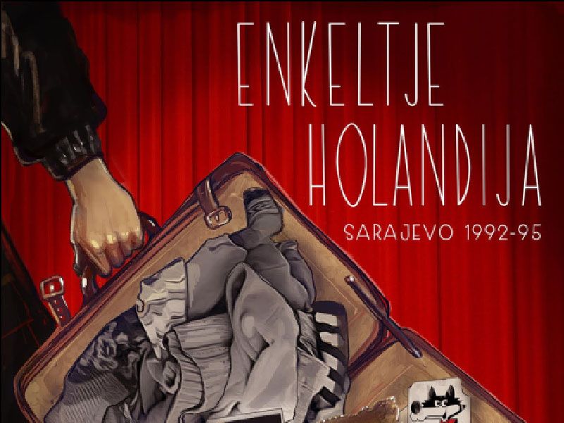Solo theatervoorstelling ‘Enkeltje Holandija’ 