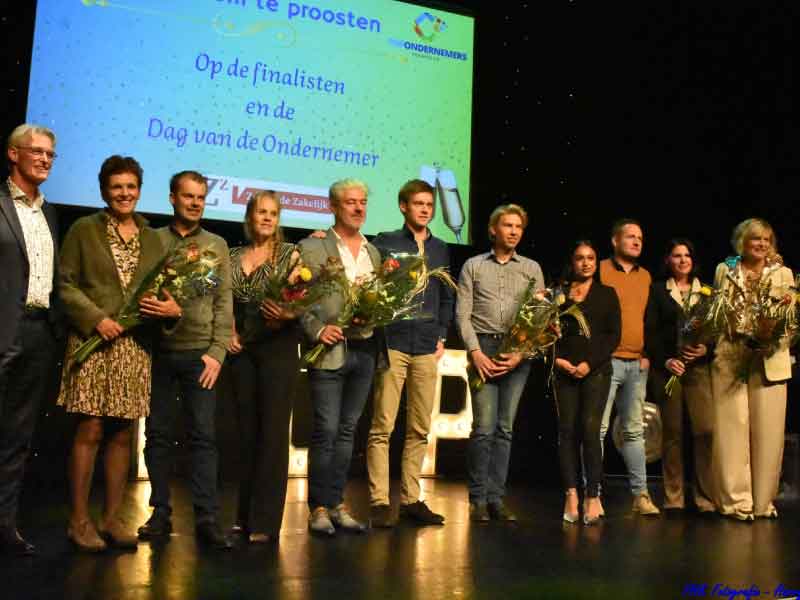 Presentatie finalisten topondernemers 2024 met Niets is wat het lijkt