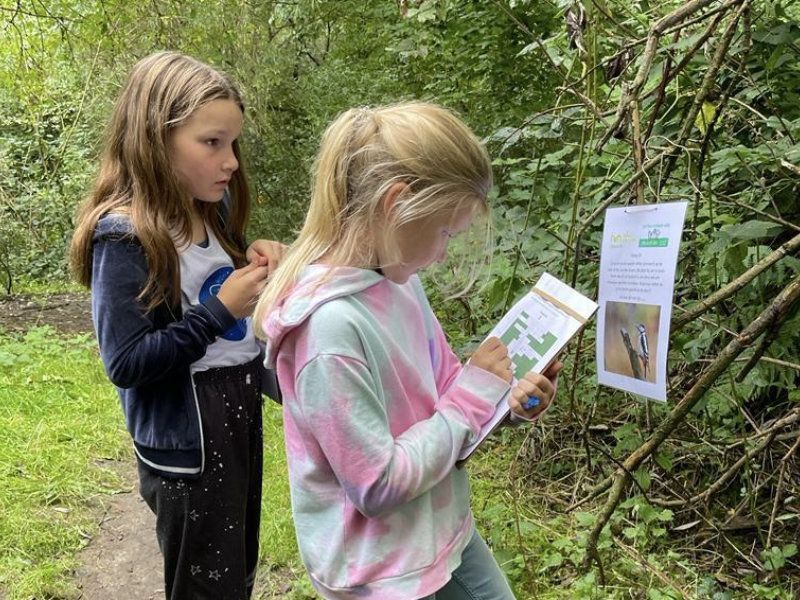 Natuurpuzzeltocht op het gronddepot langs de Gelderseweg