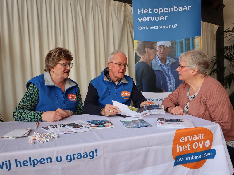 Cursus reizen met het openbaar vervoer start in november