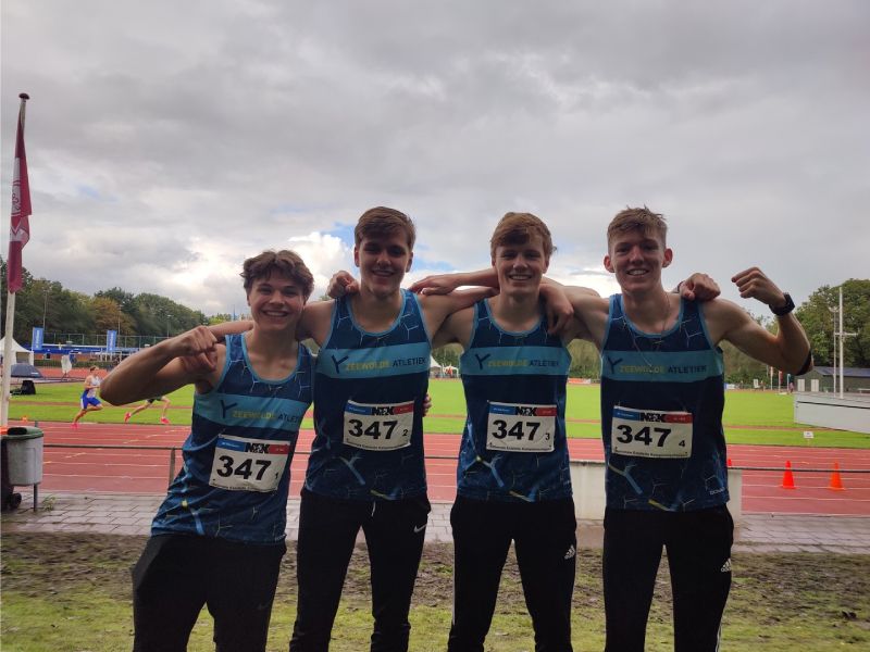 Zeewolde Atletiek 2e op NK Estafette