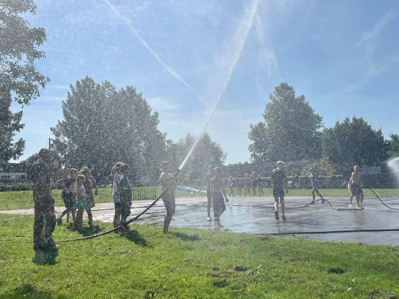 Waterpret in In de Lichtkring! 