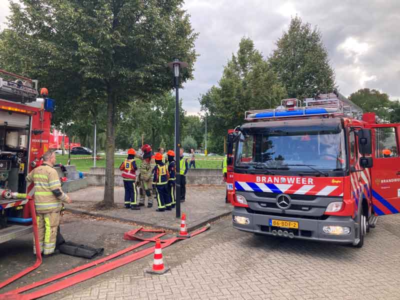 Landelijke jeugdbrandweer wedstrijden in Zeewolde