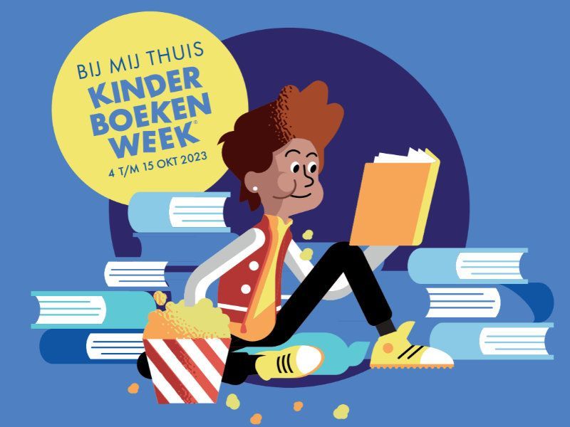(T)huisfeestje in FlevoMeer Bibliotheek Zeewolde ter ere van Kinderboekenweek