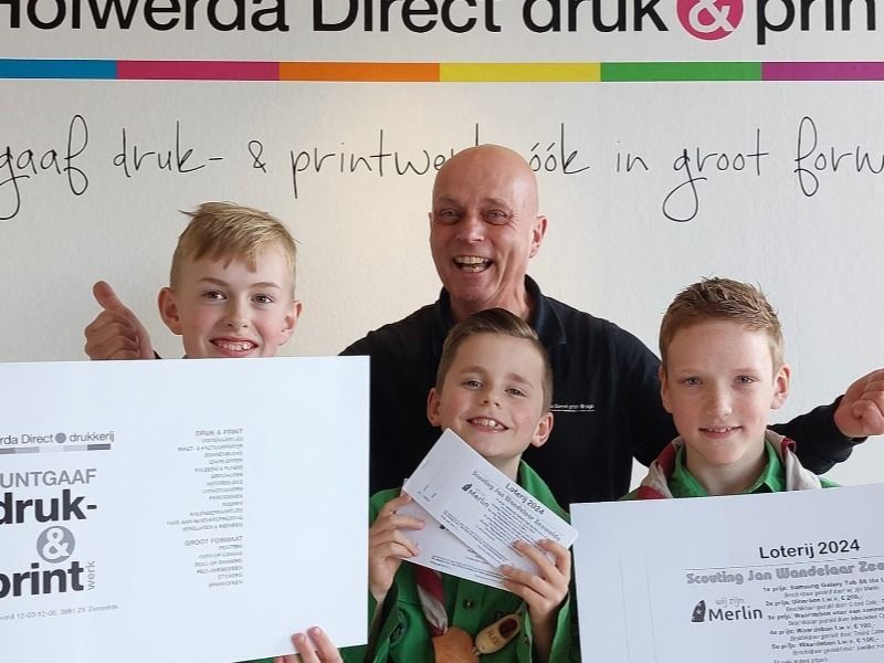 Scouting Jan Wandelaar weer druk bezig met organisatie Koningsdagmarkt.