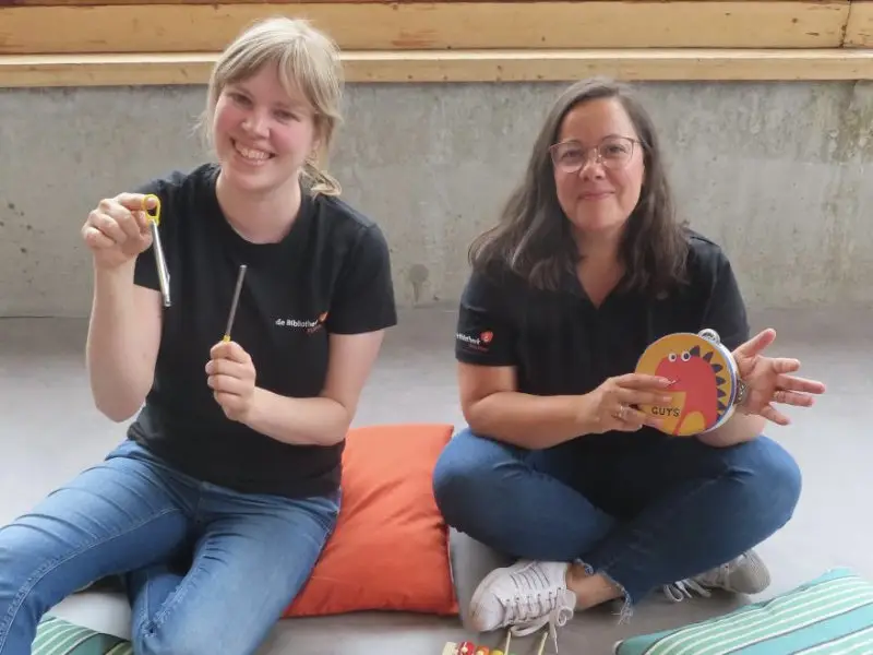 Workshop Muziek op schoot in FlevoMeer Bibliotheek Zeewolde