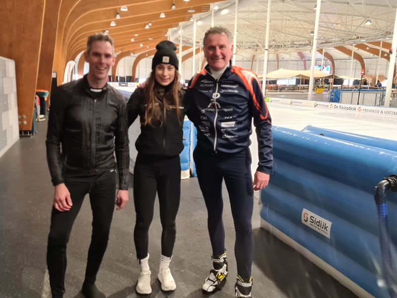 Schaatsclinic met Wereldkampioen Femke Kok