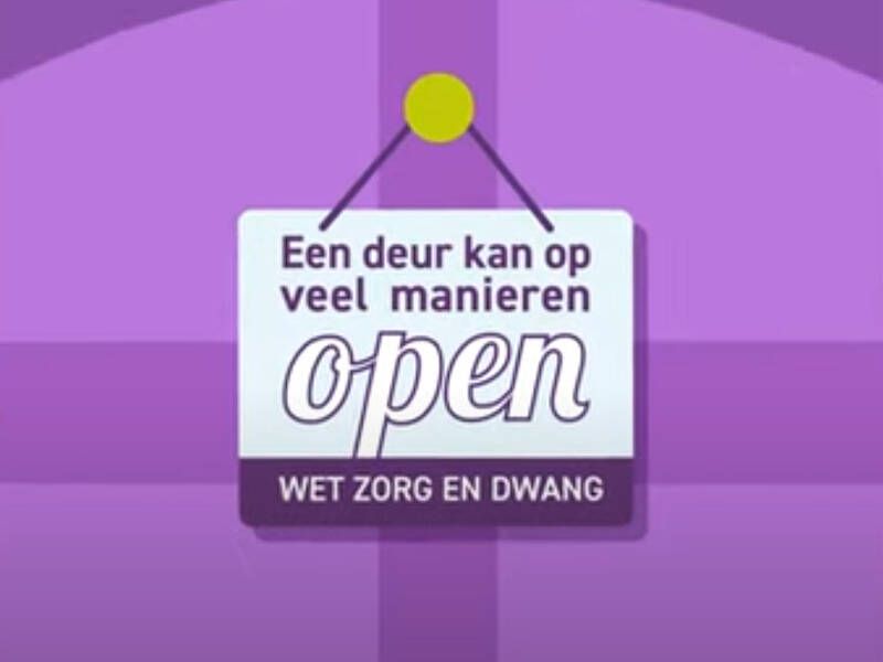 Opendeur beleid voor maximale bewegingsvrijheid bewoners Coloriet