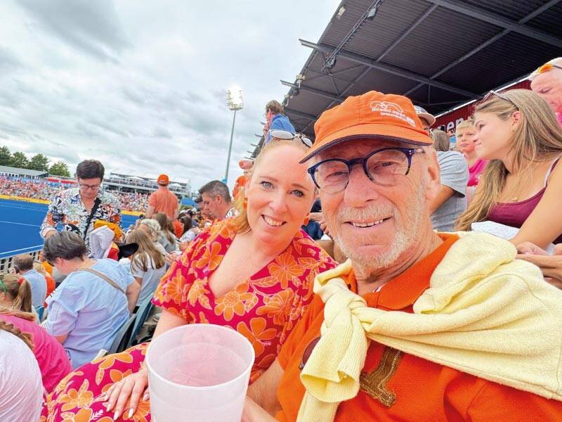 Hockeyfamilie uit Zeewolde beleeft EK van dichtbij