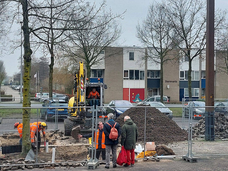 Werkzaamheden Horsterplein: tijdelijke afsluiting van parkeerplaatsen