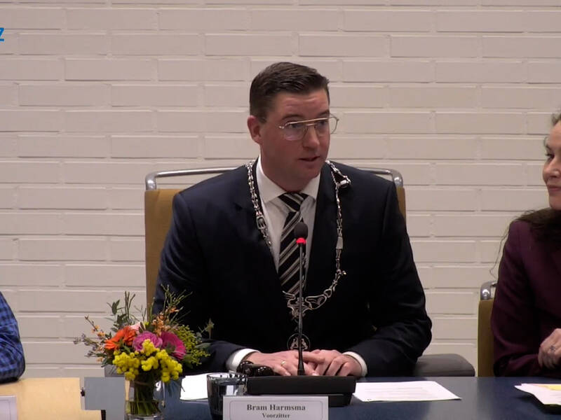 Bram Harmsma geinstalleerd als Burgemeester van Zeewolde