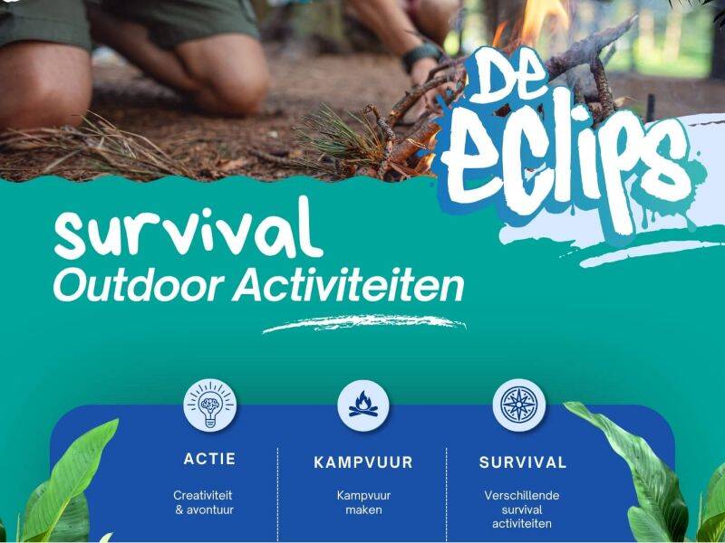 Survivalmiddag voor jongeren op scoutingterrein Zeewolde
