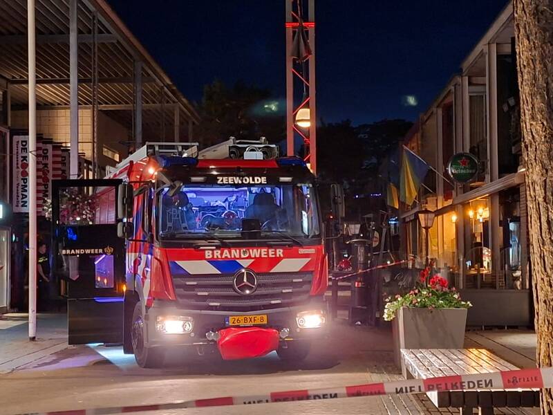 Brandweer bij Ome Co in de Kerkstraat