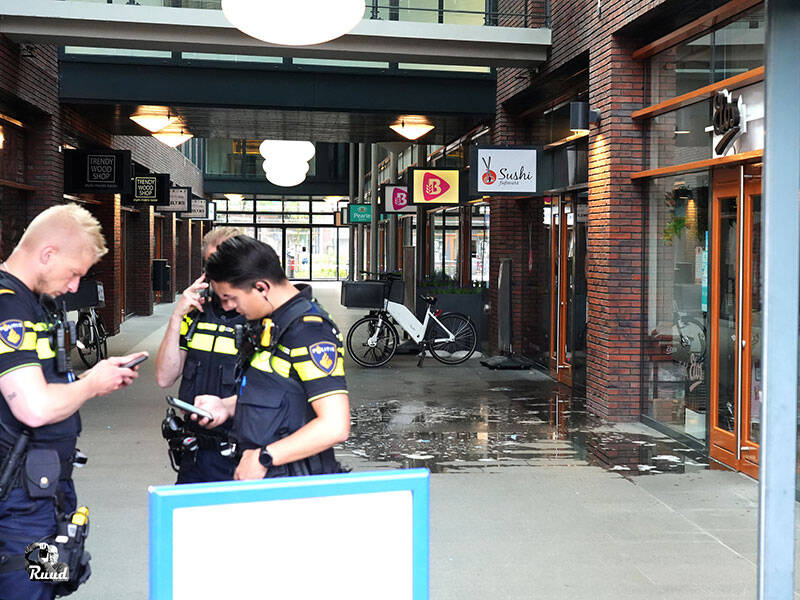 brand na explosie bij SushiPoint