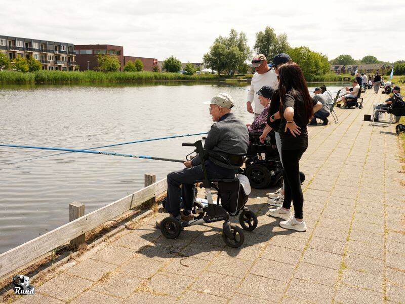 SamenVISsen langs De Waterlinie in Zeewolde