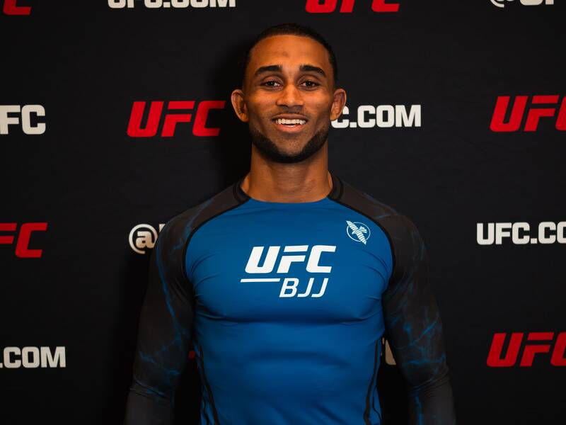 Kenzo Biyong terug uit Las Vegas na debuut in UFC BJJ