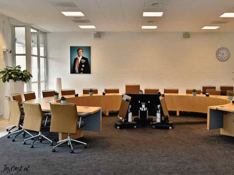 Raadzaal van de gemeente Zeewolde